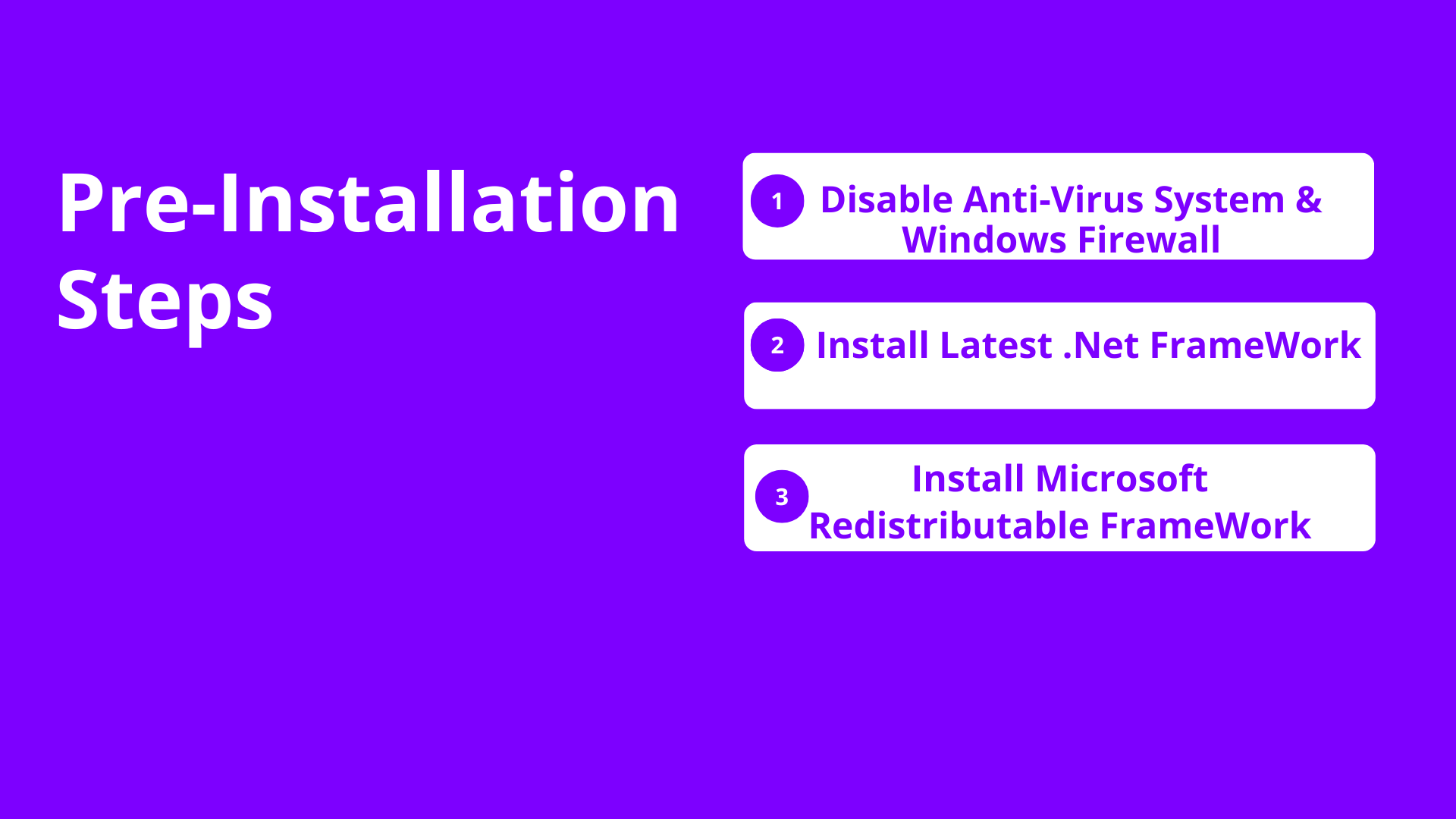 1. Pre-installation Introduction(3)